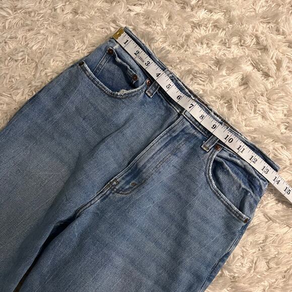 Abercrombie & Fitch The 90s Slim Straight Ultra High Rise Jeans Size 28 / 6L - Picture 7 of 9